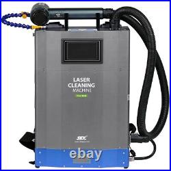 100W Backpack Laser Cleaning Machine Laser Cleaner Rust Removal with Battery