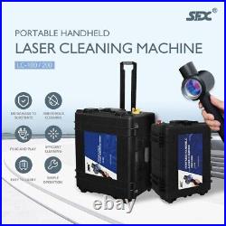 200W MAX fiber laser cleaning Machine Metal Rust Oxide, Paint, Graffiti Remover