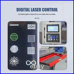200W Pulsed Platform Automatic Laser Cleaning Machine Laser Rust Oil Paint etc