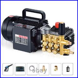 220V Copper Electric High Pressure Washer Pump Car Cleaning Machine 7Mpa 13L/min