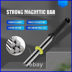 2PCS Strong Magnetic Bar 130mm Magnetic Length To Clean Electric Tapping Machine