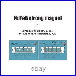 2PCS Strong Magnetic Bar 130mm Magnetic Length To Clean Electric Tapping Machine