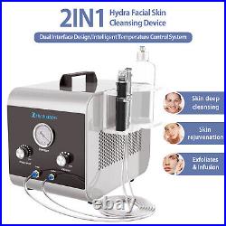 2 in 1 Water Dermabrasion Facial Cleansing Hydro Hydra Rejuventation SPA Machine