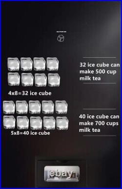 40Kg 55Kg 68Kg /24h Commercial Ice Maker Making machine Electric Cube à glaçons