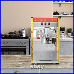 8OZ Popcorn Machine Countertop Popcorn Maker Bar Style 850w Red