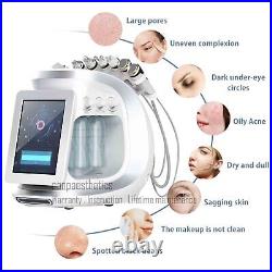 8in1 Multifunction Hydra Spa Facial Deep Cleansing Lift Machine RF Microcurrent