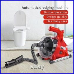 Automatic Electric Sewer Pipe Dredging Tools Kitchen Cleaning Machine 19-28MM