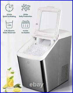 CHEAPEST Gevi Gimn-1102 Stainless Self cleaning Nugget Ice Maker Machine