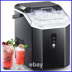 COWSAR Nugget Ice Maker, Portable Countertop Machine with Self-Cleaning, 34Lbs