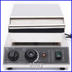 Commercial Electric Pancake Maker Oven Non Stick Waffle Cake Baker Machine 1750W