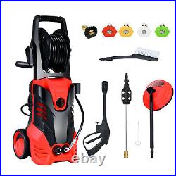 Costway 3000PSI Electric High Pressure Washer Machine 2 GPM 2000W with Deck Patio