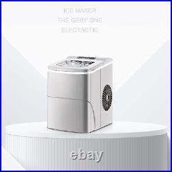Electric Ice Maker Countertop Portable Ice Maker Machine Self-Cleaning for Home
