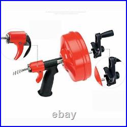 Electric Pipe Drain Cleaning Toilet Dredging Machine Chargable Drill 12.6-40MM
