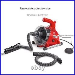 Electric Sewer Pipe Dredging Machine 220V, Toilet, 19-28MM, Pipe Cleaning Machine