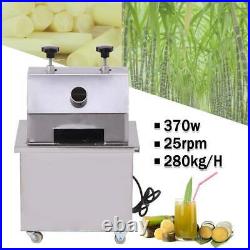 Electric Sugar Cane Press Juicer Desktop Cane Juice Machine 110V 280kg/h
