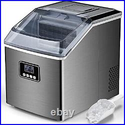 FREE VILLAGE-Z5818 Self-Cleaning Quiet Compact Portable Ice Maker Machine