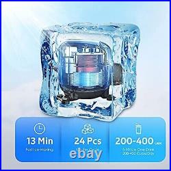 FREE VILLAGE-Z5818 Self-Cleaning Quiet Compact Portable Ice Maker Machine