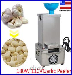 Garlic Peeling Machine 110V Electric Garlic Peeler Household Commercial 20kg/h