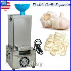 Garlic Peeling Machine 110V Electric Garlic Peeler Household Commercial 20kg/h