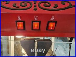 Great Northern 10oz Perfect Popper Countertop Style Popcorn Machine Red