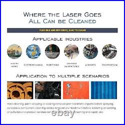 Laser Clean 2000W Laser Cleaning Machine Laser Rust Removal Laser Paint Removal