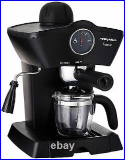Morphy Richards Espresso Coffee Maker Fresco 800-Watt 4-Cups(Black)Free Shipping