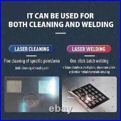 SFX 200W Desktop Laser Cleaning Machine Both Cleaning and Little Parts Welding
