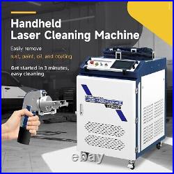SFX Handheld Laser Cleaning Machine MAX 1000W Laser Cleaner Rust Paint Removal