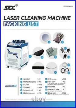 SFX Handheld Laser Cleaning Machine MAX 2000W Rust/Oil/Oxidation Layer Removal