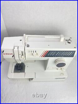 Singer 30920 Electric Sewing Machine With Pedal White Tested Works Clean