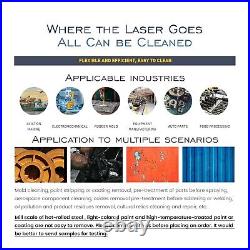 US 1000watt Handheld Laser Cleaning Machine Laser Rust/Paint/Oil Removal Machine