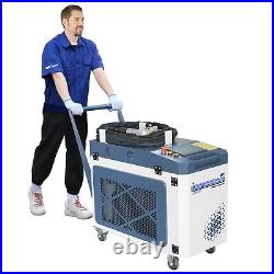 US MAX 1500W Fiber Laser Cleaner Rust Paint Removal Laser Cleaning Machine