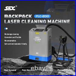Updated 200W Pulse Fiber Laser Cleaning Machine Laser Cleaner Rust Remover