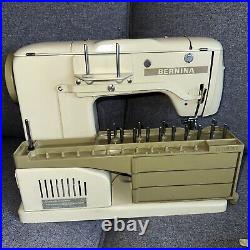 Vintage BERNINA 730 Record SEWING MACHINE and ACCESSORIES CLEAN